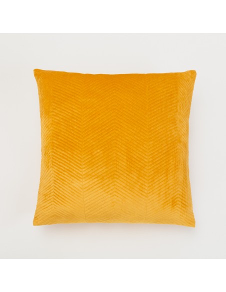 Cojín cuadrante New Hungria terciopelo liso 50x50 - funda + relleno Cojín cuadrante New Hungria terciopelo liso 50x50 - funda + relleno