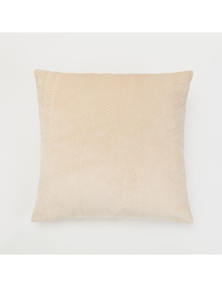Cojín cuadrante New Hungria terciopelo liso 50x50 - funda + relleno Cojín cuadrante New Hungria terciopelo liso 50x50 - funda + relleno
