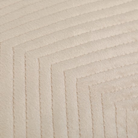 Cojín cuadrante New Hungria terciopelo liso 50x50 - funda + relleno