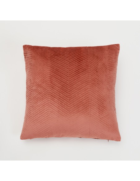 Cojín cuadrante New Hungria terciopelo liso 50x50 - funda + relleno Cojín cuadrante New Hungria terciopelo liso 50x50 - funda + relleno