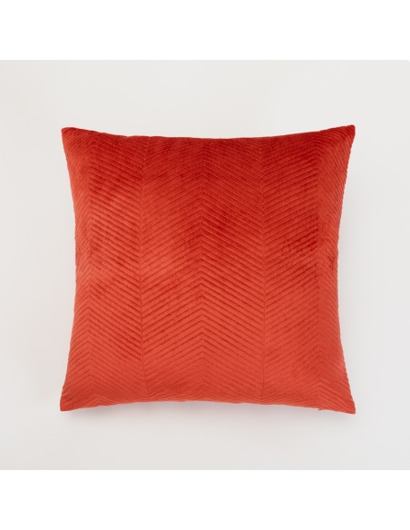 Cojín cuadrante New Hungria terciopelo liso 50x50 - funda + relleno Cojín cuadrante New Hungria terciopelo liso 50x50 - funda + relleno