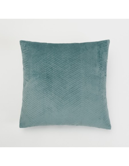 Cojín cuadrante New Hungria terciopelo liso 50x50 - funda + relleno Cojín cuadrante New Hungria terciopelo liso 50x50 - funda + relleno