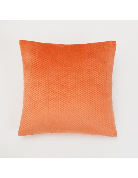 Cojín cuadrante New Hungria terciopelo liso 50x50 - funda + relleno Cojín cuadrante New Hungria terciopelo liso 50x50 - funda + relleno