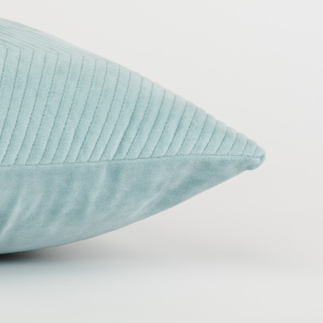 Cojín rectangular 30x50 New Hungria terciopelo liso - funda + relleno