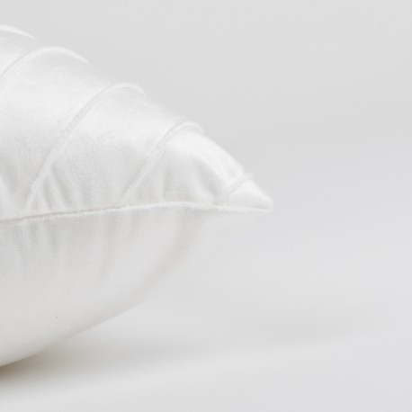 Cojín cuadrante New Espiga liso 50x50 - funda + relleno