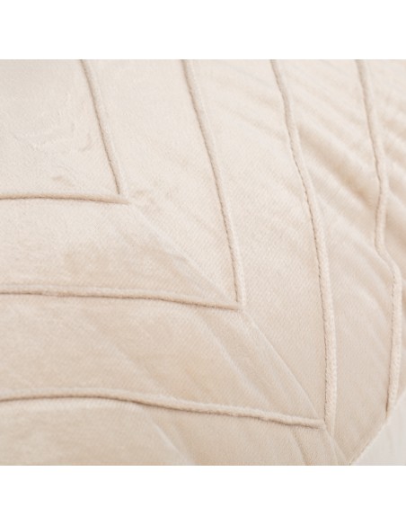 Cojín cuadrante New Espiga liso 50x50 - funda + relleno Cojín cuadrante New Espiga liso 50x50 - funda + relleno