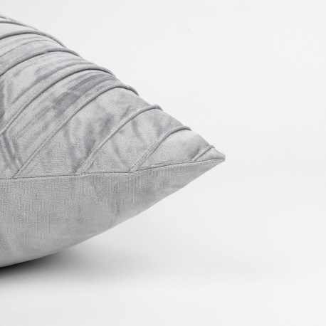 Cojín cuadrante New Espiga liso 50x50 - funda + relleno