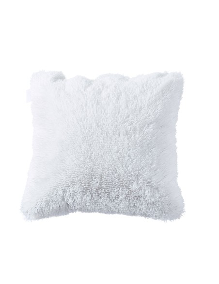 Cojín de pelo Chin liso 45x45 - funda + relleno Cojín de pelo Chin liso 45x45 - funda + relleno