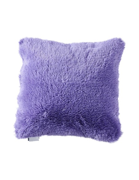 Cojín de pelo Chin liso 45x45 - funda + relleno Cojín de pelo Chin liso 45x45 - funda + relleno