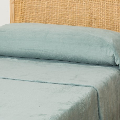 Juego de sábanas coralina lisas