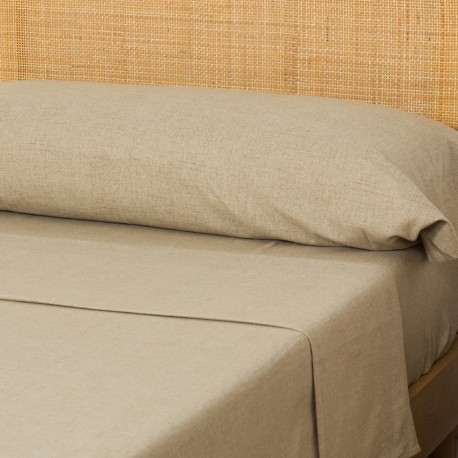 Juego de sábanas franela lisa