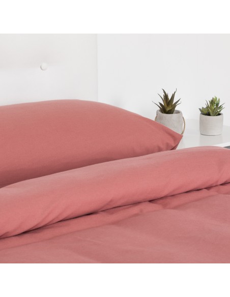 Funda nórdica franela lisa