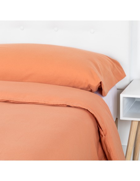 Funda nórdica franela lisa