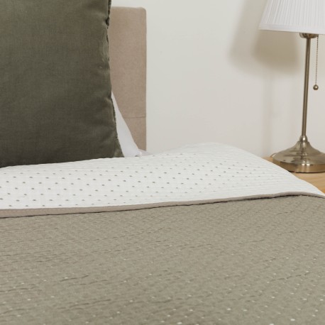 Colcha doble tela jacquard Punto