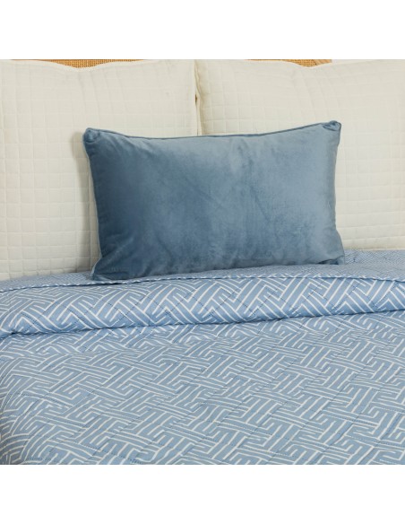Colcha bouti Abel índigo Colcha bouti Abel índigo