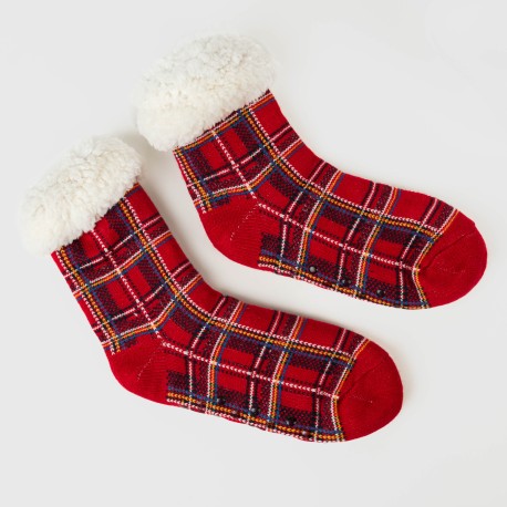 Calcetines mujer Nicolas rojo