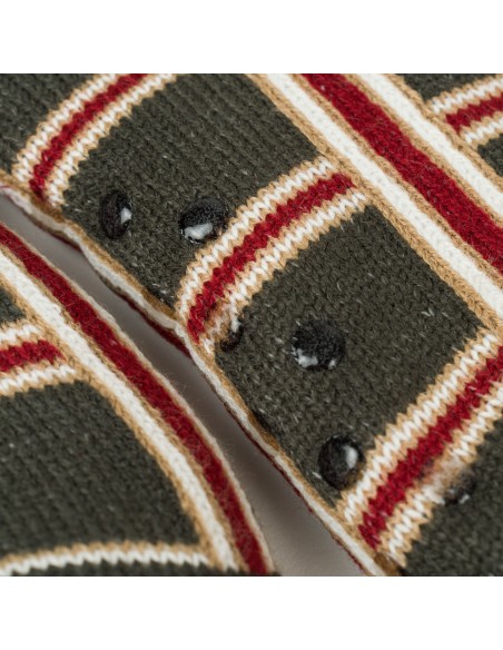 Calcetines hombre Cuadro Nelby verde caceria