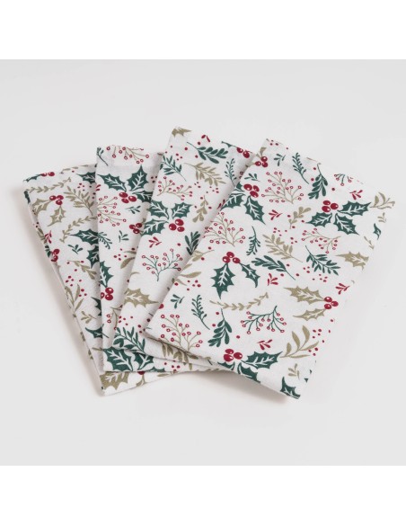 Set 4 servilletas Holly Set 4 servilletas Holly