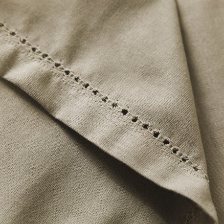 Mantel antimanchas algodón liso