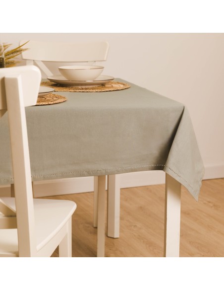 Mantel antimanchas algodón liso Mantel antimanchas algodón liso