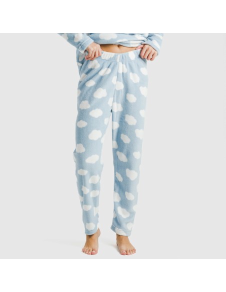 Pijama coral Nubecita celeste Pijama coral Nubecita celeste