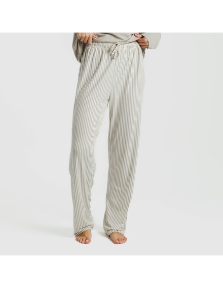 Pijama largo mujer soft Raya Kodac arena Pijama largo mujer soft Raya Kodac arena