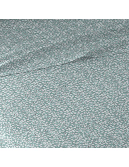 Juego de sábanas algodón Maddy verde tiffany Juego de sábanas algodón Maddy verde tiffany