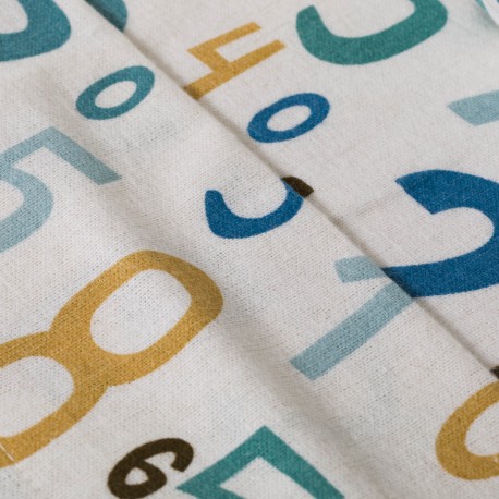 Juego de sábanas franela Numbers