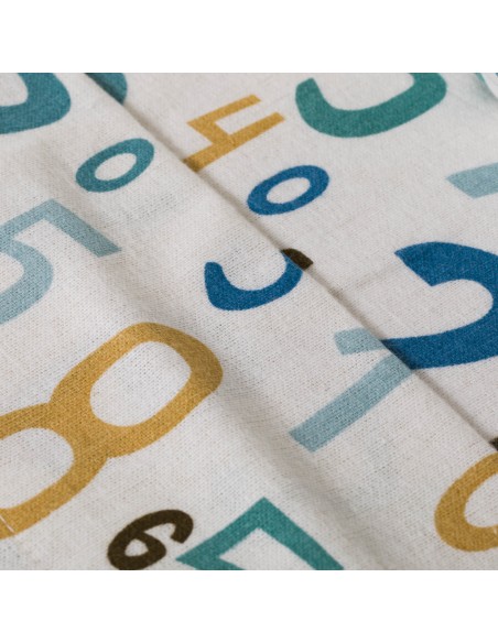 Juego de sábanas franela Numbers Juego de sábanas franela Numbers