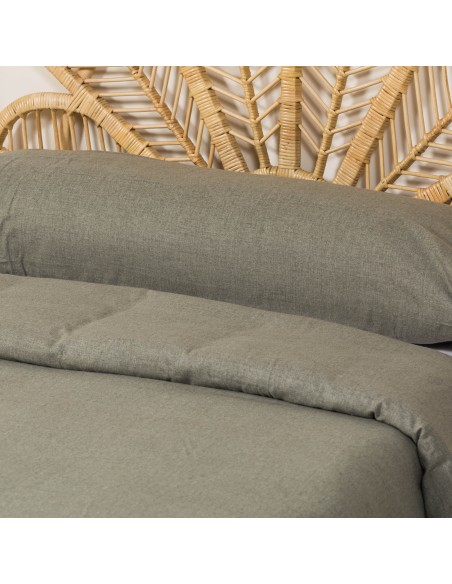 Funda nórdica franela lisa Funda nórdica franela lisa