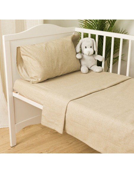 Juego de sábanas franela lisas cuna Juego de sábanas franela lisas cuna