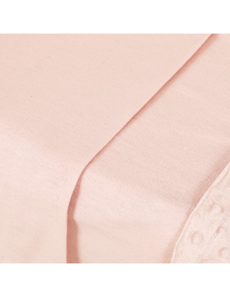 Juego de sábanas franela lisas cuna Juego de sábanas franela lisas cuna