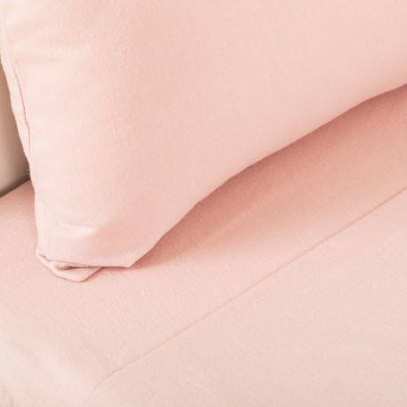 Juego de sábanas franela lisas cuna