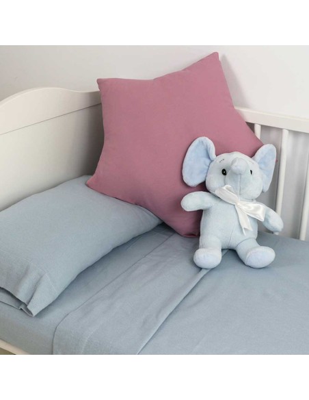 Juego de sábanas franela lisas cuna Juego de sábanas franela lisas cuna