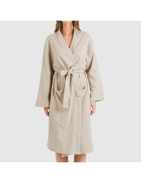 Albornoz gofre liso Albornoz gofre liso