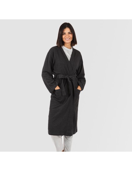 Albornoz gofre liso Albornoz gofre liso