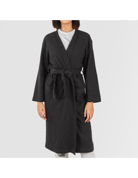 Albornoz gofre liso Albornoz gofre liso