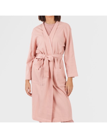 Albornoz gofre liso Albornoz gofre liso