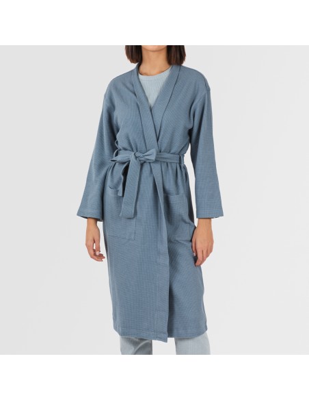 Albornoz gofre liso Albornoz gofre liso