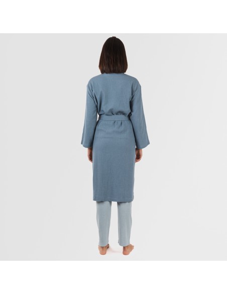 Albornoz gofre liso Albornoz gofre liso