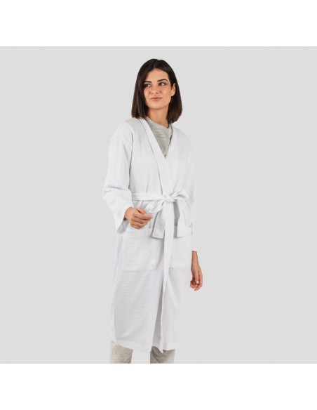 Albornoz gofre liso Albornoz gofre liso