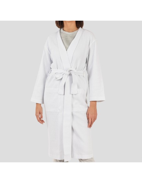 Albornoz gofre liso Albornoz gofre liso