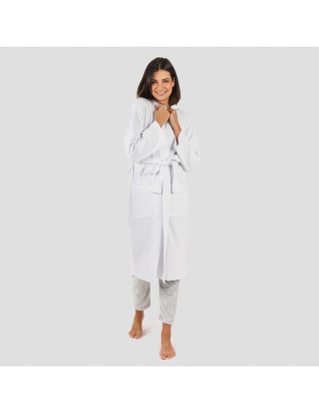 Albornoz gofre liso Albornoz gofre liso