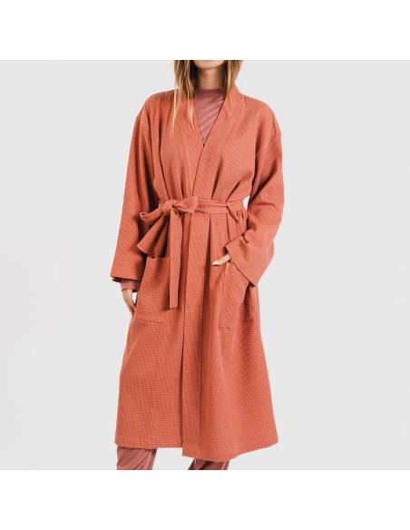 Albornoz gofre liso Albornoz gofre liso