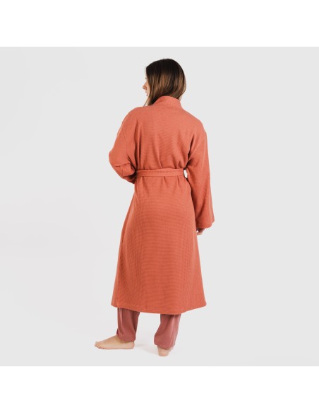 Albornoz gofre liso Albornoz gofre liso