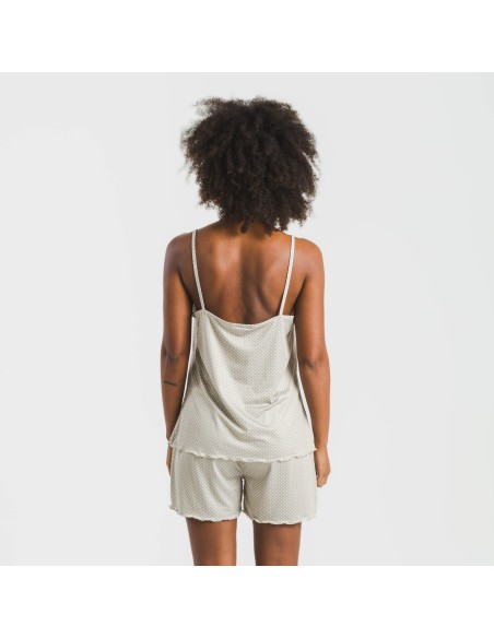 Pijama tirantes mujer soft Susanita arena