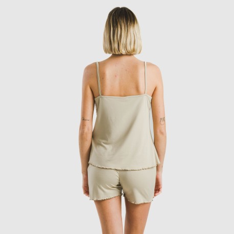 Pijama tirantes mujer soft liso