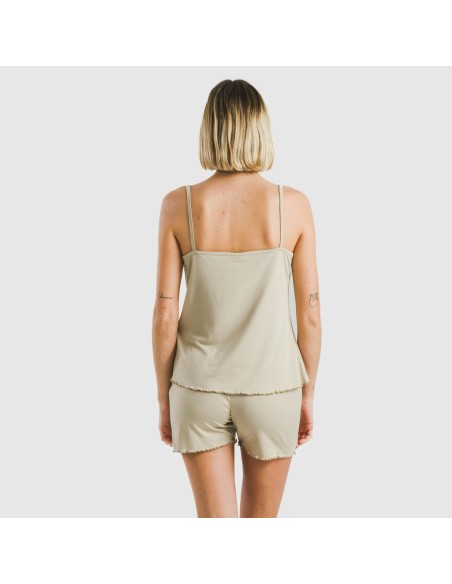Pijama tirantes mujer soft liso