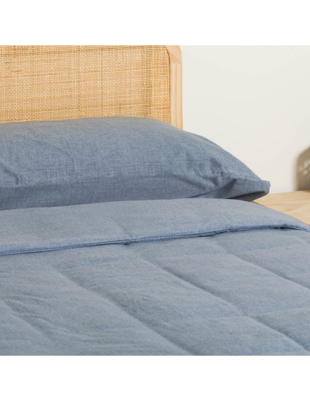 Funda nórdica franela lisa Funda nórdica franela lisa