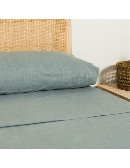 Juego de sábanas franela lisa Juego de sábanas franela lisa